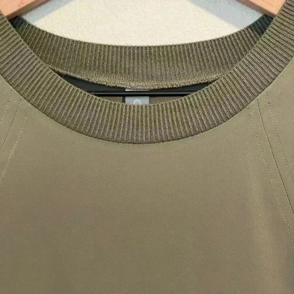 ATHLETA Zephyr Tank Top Laurel Olive Green | Size XXS, Crew Neck, Relaxed Fit - Picture 10 of 11